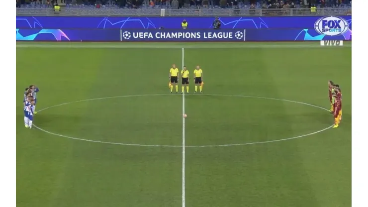 Respeto total en Roma vs. Porto.