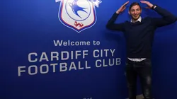 Emiliano Sala en Cardiff.