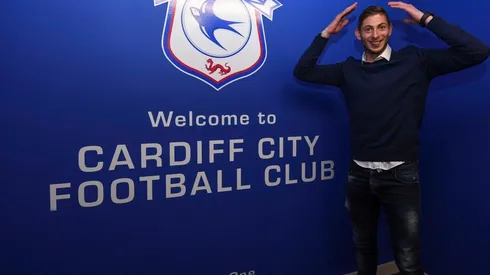 Emiliano Sala en Cardiff.