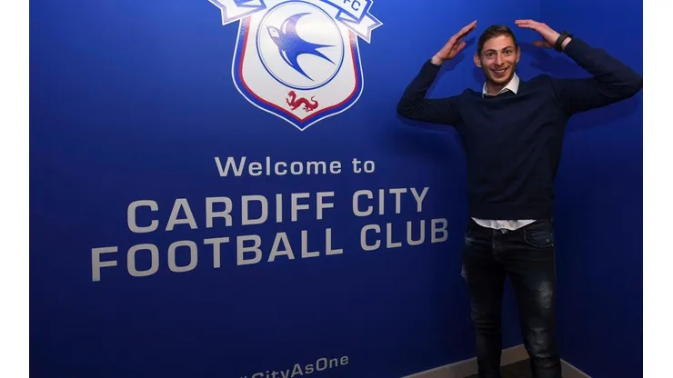 Emiliano Sala en Cardiff.