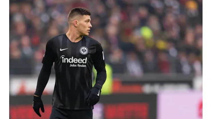 Luka Jovic, goleador del fútbol alemán.