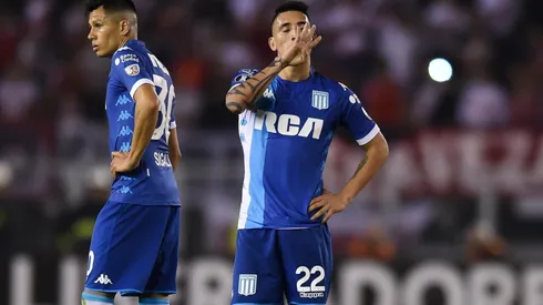 Ricardo Centurión en el Monumental.