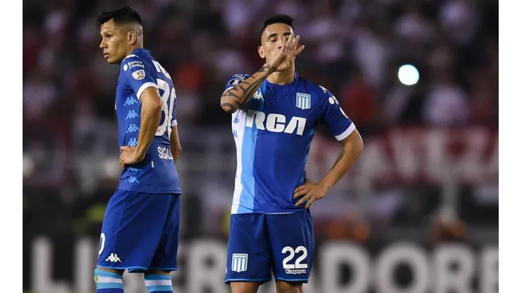 Ricardo Centurión en el Monumental.