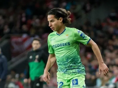 El encuentro de Lainez con Reyes y Guardado en España