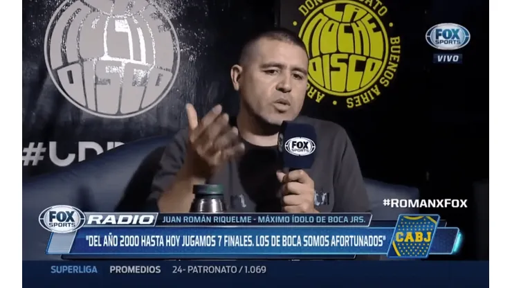 No se la dejaron pasar: los hinchas de River fueron al archivo a buscar una frase de Riquelme y lo mataron