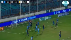 El reclamo de todos los jugadores de Boca.