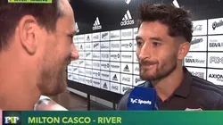 Casco explicó por qué hizo lo que hizo en la jugada que sacó a bailar a Centurión