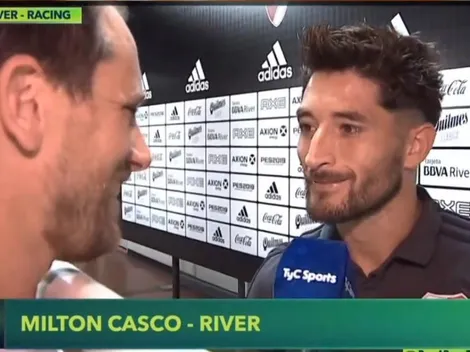 Casco explicó por qué hizo lo que hizo en la jugada que sacó a bailar a Centurión