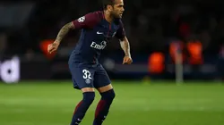 Dani Alves, hoy en Paris Saint-Germain.