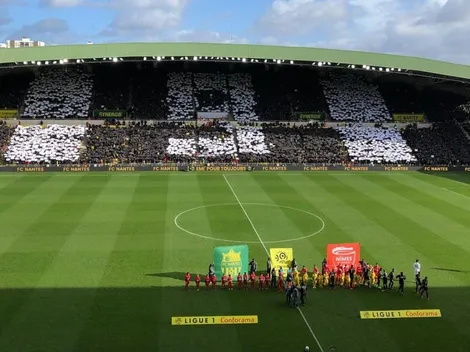 En el duelo ante Nimes, Nantes le dio el último adiós a Emiliano Sala