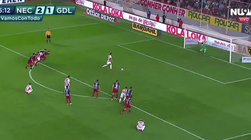 Sepúlveda malogró su penal de forma insólita.