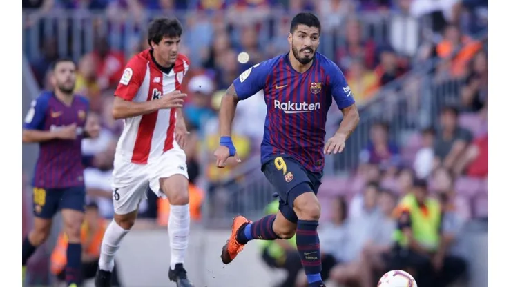 Athletic Bilbao vs Barcelona por La Liga.
