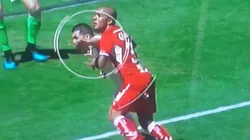 A Gigliotti le anularon mal su primer gol en Toluca por culpa de Maidana