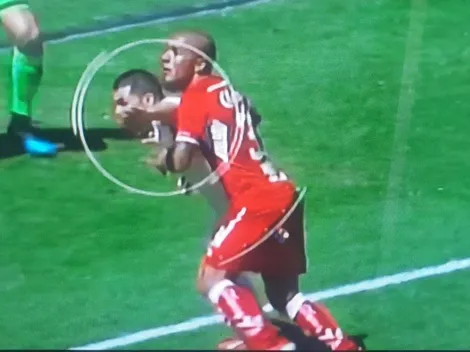 A Gigliotti le anularon mal su primer gol en Toluca por culpa de Maidana