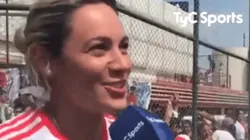 Rocío Oliva, la ex de Maradona, le mandó un mensajito a Boca luego de que River ganara el clásico femenino