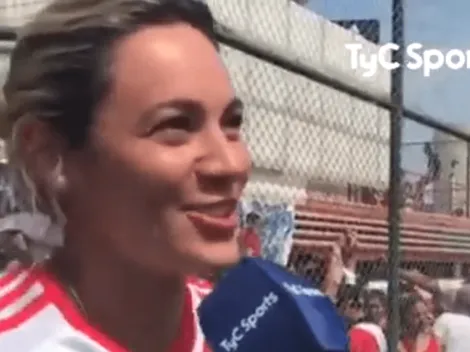 Rocío Oliva, la ex de Maradona, le mandó un mensajito a Boca luego de que River ganara el clásico femenino
