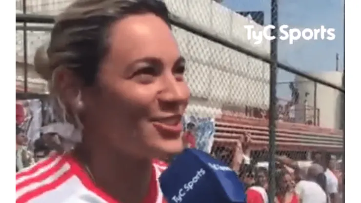 Rocío Oliva, la ex de Maradona, le mandó un mensajito a Boca luego de que River ganara el clásico femenino