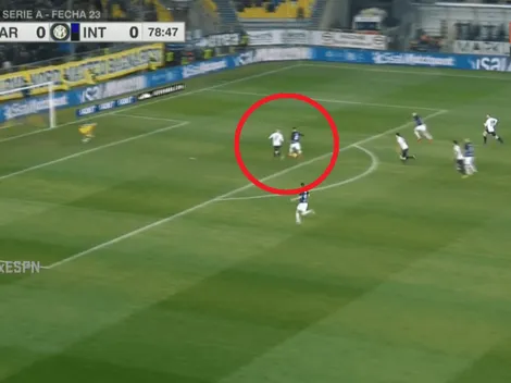 Inter no podía con Parma, pero entró Lautaro y a los dos minutos rompió el arco