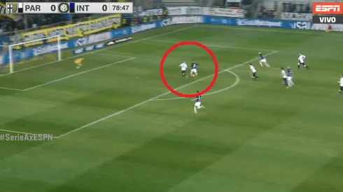 Enorme definición de Lautaro Martínez.