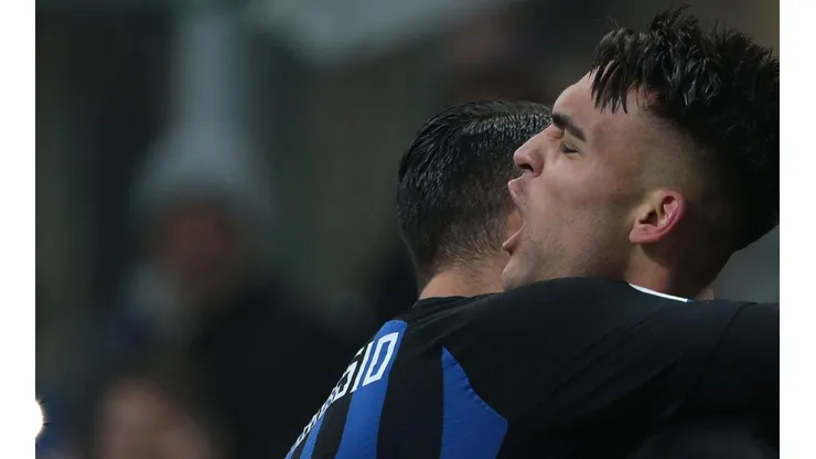 El grito de gol de Lautaro Martínez.