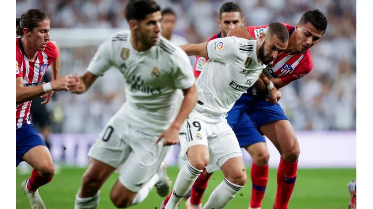 Atlético Madrid vs Real Madrid (Foto: Getty)