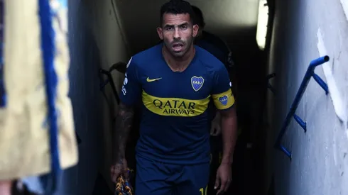 Foto de Carlos Tevez, jugador de Boca.
