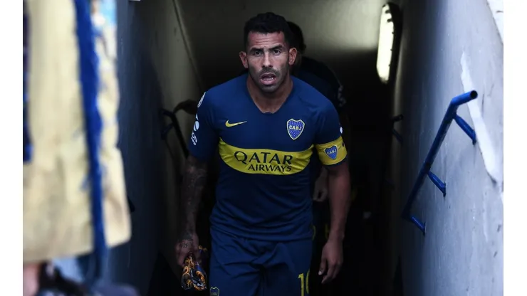 Foto de Carlos Tevez, jugador de Boca.