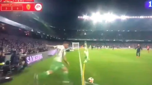 Golazo de Joaquín en el Villamarín.