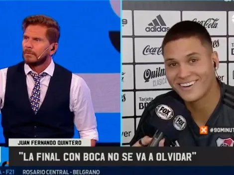 Es un capo: a Quintero le hablaron de Riquelme y su cara lo dijo todo