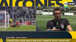 Armani se abrió cómo pocas veces: "Me meten un gol o dos y piensan que ya no estoy en mi nivel"