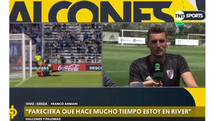 Armani se abrió cómo pocas veces: "Me meten un gol o dos y piensan que ya no estoy en mi nivel"
