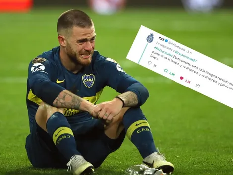 Sin quererlo, la Real Academia Española trolleó a Boca en Twitter