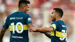 Cardona saludó a su amigo Tevez por su cumpleaños