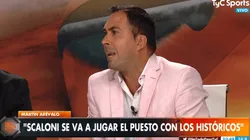 Lo que nadie quería: Arévalo contó que Scaloni llamó a dos históricos