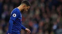Eden Hazard con la camiseta del Chelsea.