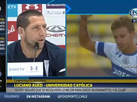 Compañero de Buonanotte en la Universidad Católica habla sobre la posible salida del jugador