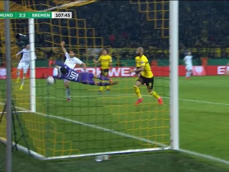 ¡El eterno Pizarro! Lo empató ante Dortmund en el tiempo extra