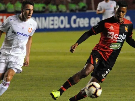 Melgar dio un paso importante ante la Universidad de Chile