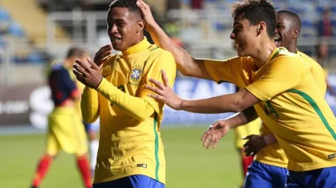 Brasil vs Uruguay por el Sub 20.