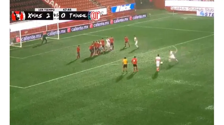 Gol de Mancuello para el descuento.