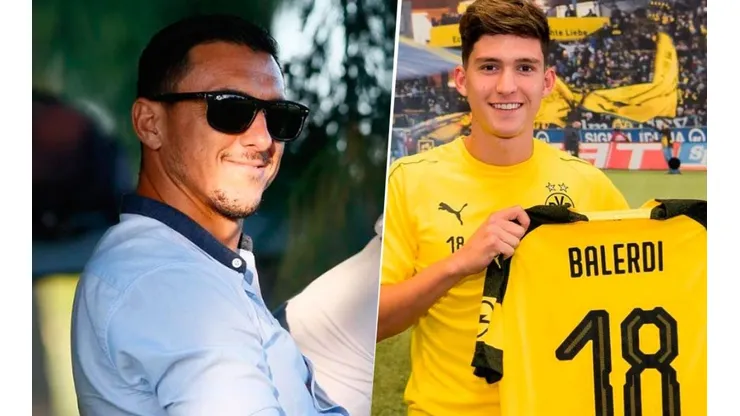 Burdisso dio su versión de los hechos sobre el pase de Balerdi.