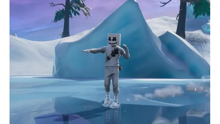 Fortnite: Usa Mellowmovimiento en un oasis de camioneros, una heladería y un lago congelado