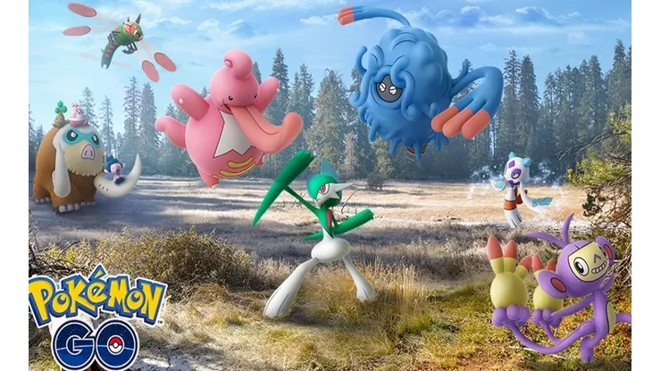 Nuevos Pokémon de Sinnoh en Pokémon GO