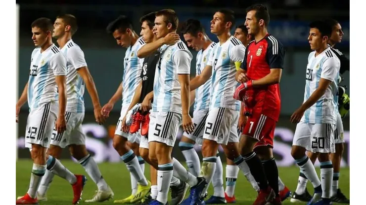 Argentina vs Colombia por el Sub 20.