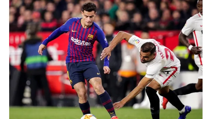 Barcelona vs Sevilla por la Copa del Rey.