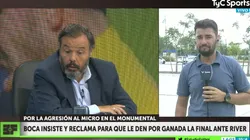 TyC Sports: Boca insiste con quitarle la Copa Libertadores a River