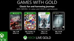 Xbox Games with Gold para febrero