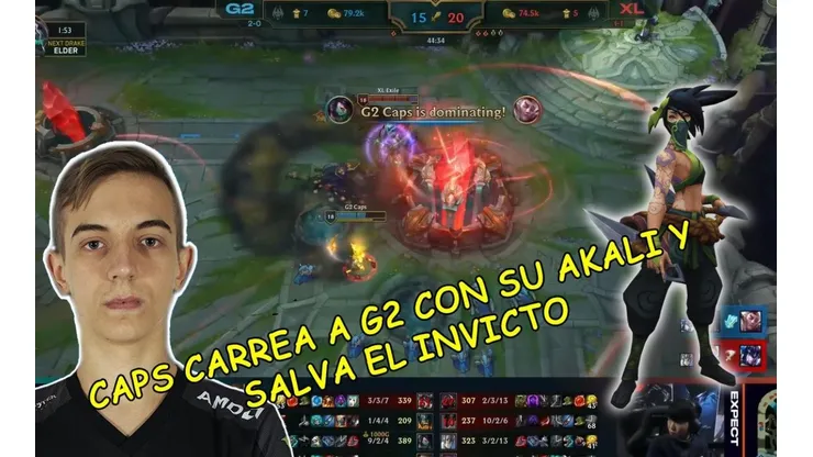 G2 Esports logra una increíble victoria ante Excel y sigue invicto en la LEC
