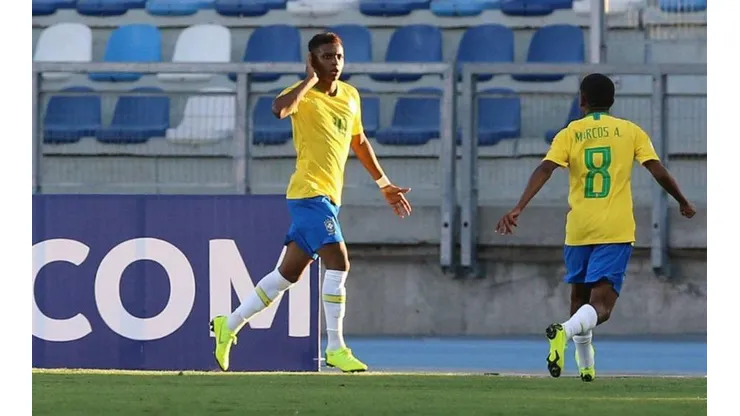 Chile vs Brasil por el Sub 20.