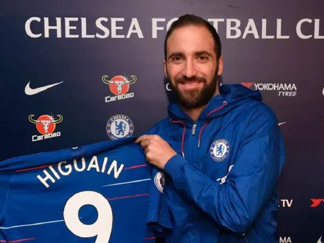 Oficial: Higuaín es nuevo jugador del Chelsea